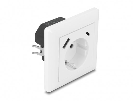 Delock 11489 Wall Socket With Two Usb Charging Ports 3.4 A