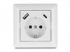 Delock 11489 Wall Socket With Two Usb Charging Ports 3.4 A