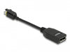 Delock 65978 Mini Displayport 1.4 To Displayport Adapter With Latch 8K 60 Hz