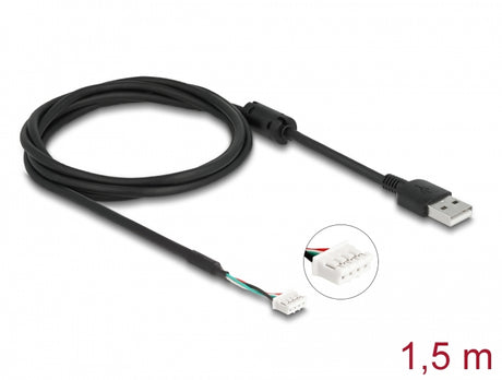 Delock 12089 Usb 2.0 Connection Cable For 4 Pin Camera Modules V7 1.5 M