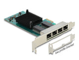 Delock 88504 Pci Express X1 Card 4 X Rj45 Gigabit Lan I350