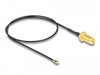 Delock 12658 Antenna Cable Rp-Sma Jack Bulkhead To I-Pex Inc., Mhf® 4L Lk Plug