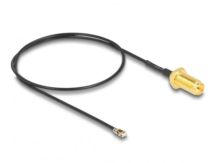 Delock 12658 Antenna Cable Rp-Sma Jack Bulkhead To I-Pex Inc., Mhf® 4L Lk Plug