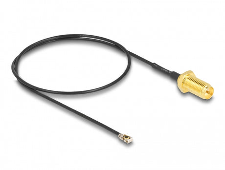 Delock 12658 Antenna Cable Rp-Sma Jack Bulkhead To I-Pex Inc., Mhf® 4L Lk Plug