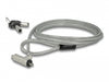 Navilock 20655 Laptop Security Cable With Key Lock For Hp Nano Slot