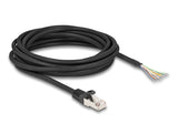 Delock 80208 Cable Rj50 Male To Open Wire Ends S/Ftp 5 M Black