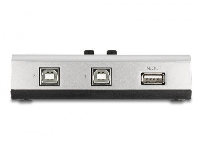 Delock 87761 Switch Usb 2.0 With 2 X Type-B Female To 1 X Type-A Female