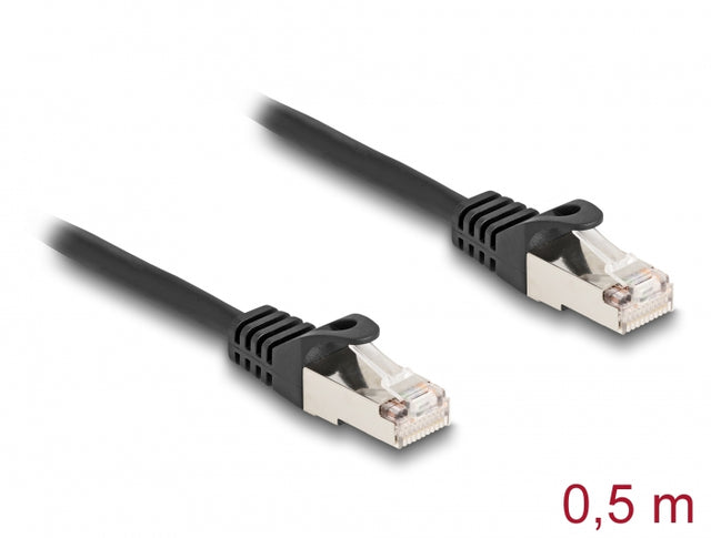 Delock 80186 Cable Rj50 Male To Rj50 Male S/Ftp 0.5 M Black