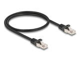 Delock 80186 Cable Rj50 Male To Rj50 Male S/Ftp 0.5 M Black