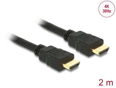 Delock 84407 Cable High Speed Hdmi With Ethernet – Hdmi A Male