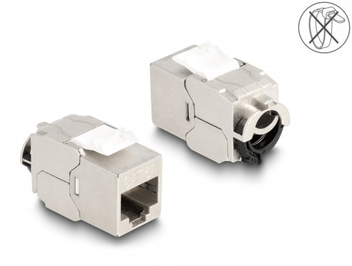 Delock 88020 Keystone Module Rj45 Jack To Lsa Cat.6A Stp