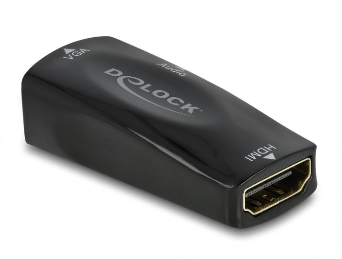 Delock 66560 Adapter Hdmi-A Female To Vga Female 1080P With Audio