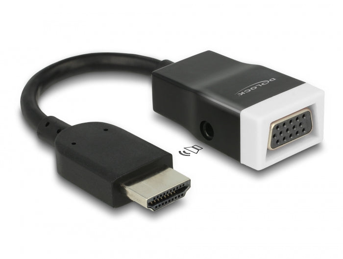 Delock 65587 Adapter Hdmi-A Male > Vga Female With Audio