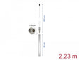 Delock 12581 Lpwan 824 - 896 Mhz Antenna N Jack 10 Dbi 223 Cm Omnidirectional