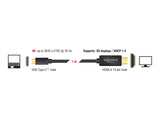 Delock 85258 Cable Usb Type-C™ Male > Hdmi Male 4K 30 Hz 1 M Black