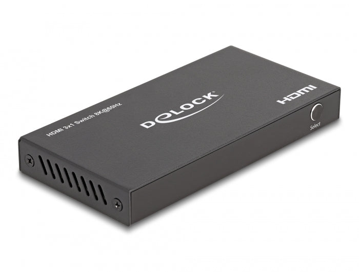 Delock 18603 Hdmi Switch 3 X Hdmi In To 1 X Hdmi Out 8K 60 Hz