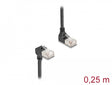 Delock 80291 Rj45 Network Cable Cat.6A S/Ftp Slim 90° Upwards