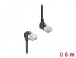 Delock 80292 Rj45 Network Cable Cat.6A S/Ftp Slim 90° Upwards