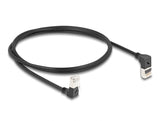 Delock 80293 Rj45 Network Cable Cat.6A S/Ftp Slim 90° Upwards