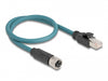 Delock 60076 M12 Adapter Cable X-Coded 8 Pin Female To Rj45 Male 50 Cm