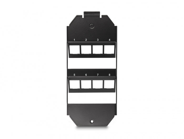 Delock 88062 Keystone Mounting 8 Port For Floor Tank