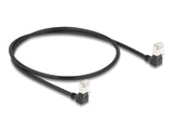 Delock 80298 Rj45 Network Cable Cat.6A S/Ftp Slim 90° Downwards