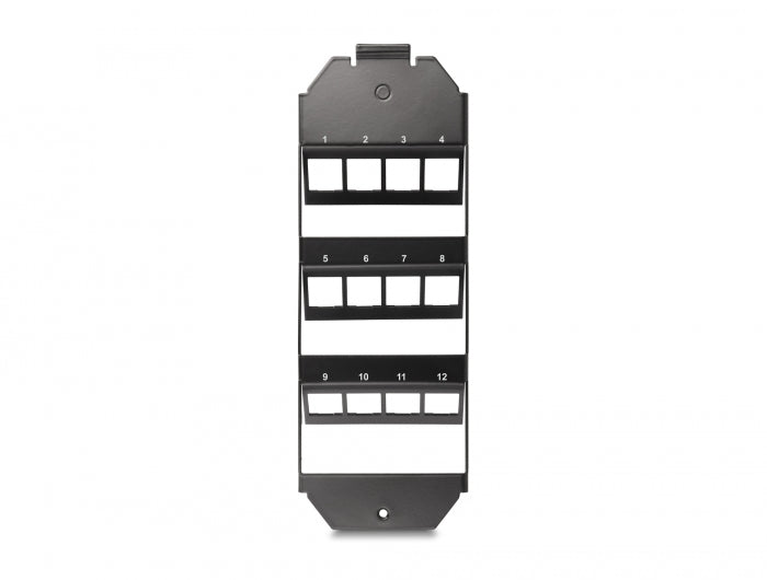 Delock 88063 Keystone Mounting 12 Port For Floor Tank