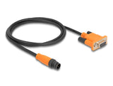 Delock 66745 M12 Can Bus Cable A-Coded 5 Pin Male To D-Sub 9 Female 1 M