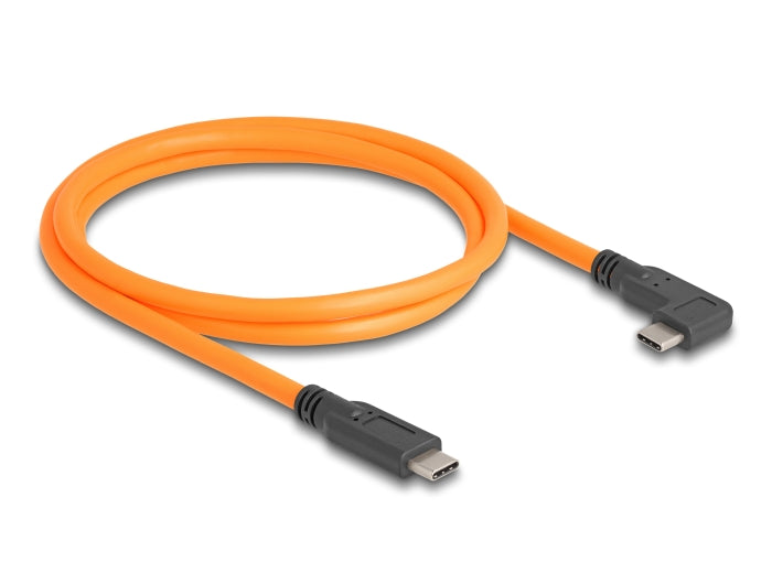 Delock 87961 Usb 5 Gbps Cable Usb Type-C™ Male To Usb Type-C™ Male 90° Angled