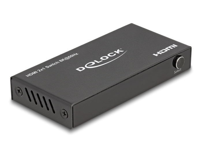 Delock 18607 Hdmi Switch 2 X Hdmi In To 1 X Hdmi Out 8K 60 Hz