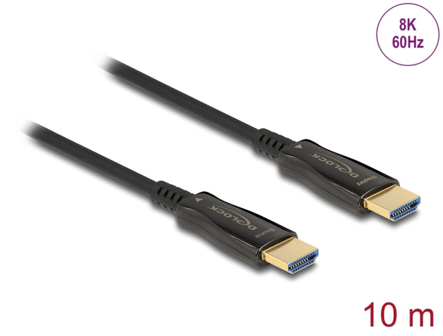 Delock 84034 Active Optical Cable Hdmi 8K 60 Hz 10 M