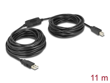 Delock 82915 Cable Usb 2.0 Type-A Male > Usb 2.0 Type-B Male 11 M