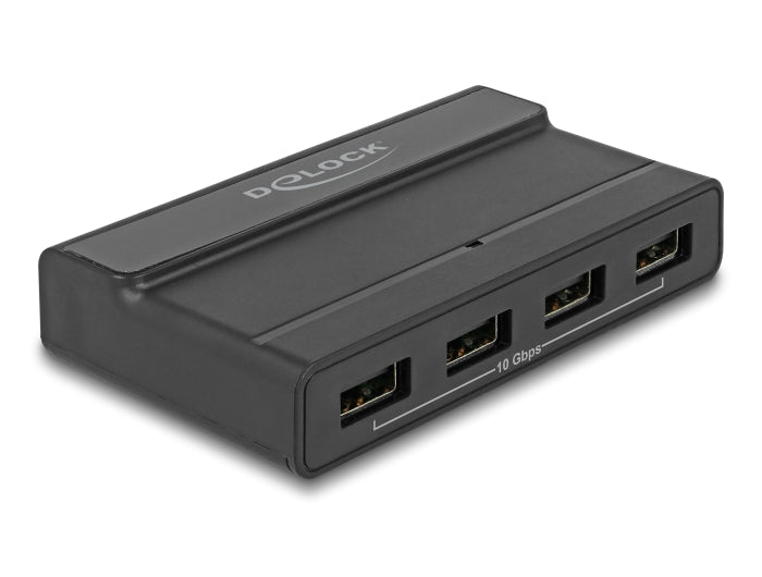 Delock 64053 External Usb 3.2 Hub 4 Port With 10 Gbps