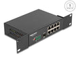 Delock 88064 10" Gigabit Ethernet Switch 8 Port + 1 Sfp