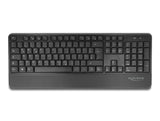 Delock 12674 Usb Keyboard And Mouse Set 2.4 Ghz Wireless Black (Wrist Rest)