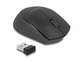 Delock 12674 Usb Keyboard And Mouse Set 2.4 Ghz Wireless Black (Wrist Rest)