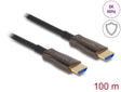 Delock 86080 Active Optical Hdmi Cable With Metal Armouring 8K 60 Hz 100 M