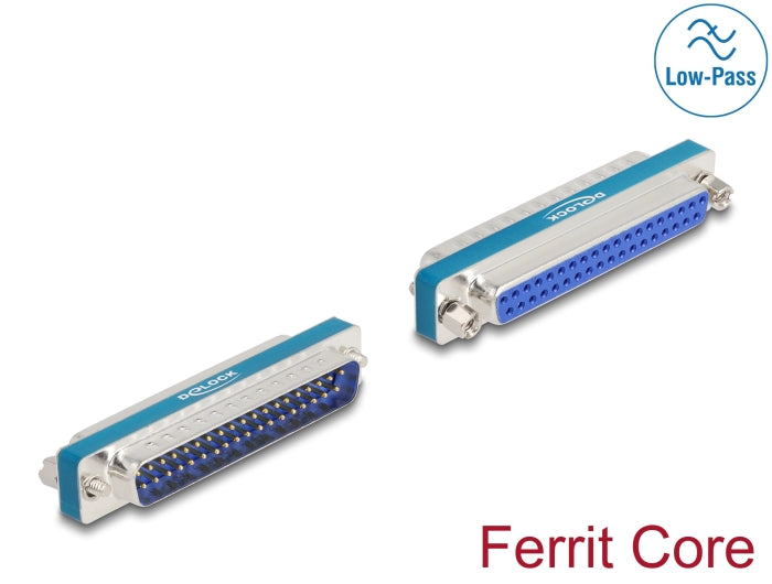 Delock 66551 Rf/Emi Interference Suppression Filter D-Sub 37 Pin Male To Female