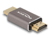 Delock 60086 Hdmi Adapter Male To Male 8K 60 Hz Grey Metal