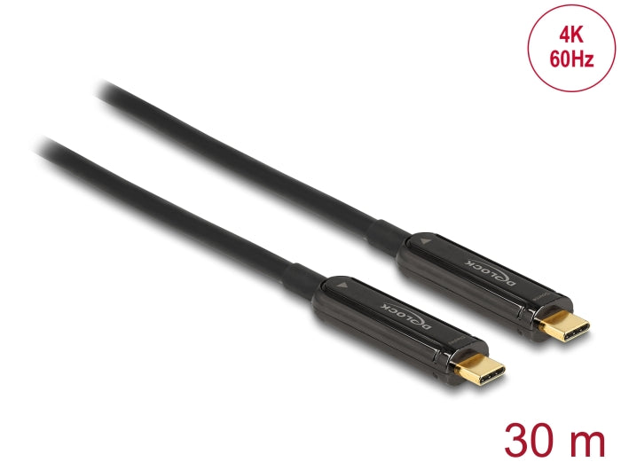 Delock 84132 Active Optical Usb-C™ Video Cable 4K 60 Hz 30 M