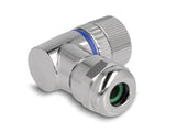 Delock 60565 M12 Connector A-Coded 4 Pin Female For Mounting 90° Angled Metal