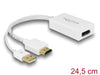 Delock 62496 Adapter Hdmi-A Male > Displayport 1.2 Female White