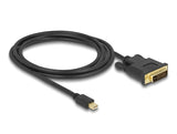 Delock 83989 Cable Mini Displayport 1.1 Male > Dvi 24+1 Male 2 M