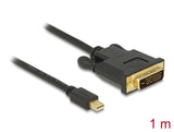 Delock 83988 Cable Mini Displayport 1.1 Male > Dvi 24+1 Male 1 M