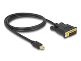 Delock 83988 Cable Mini Displayport 1.1 Male > Dvi 24+1 Male 1 M