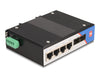 Delock 88015 Industrial Gigabit Ethernet Switch 4 Port Rj45 2 Port Sfp