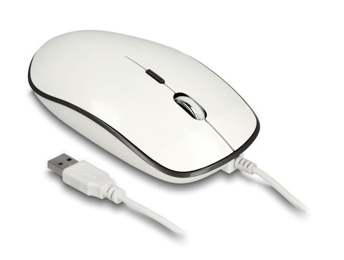 Delock 12532 Optical 4-Button Usb Type-A + Usb Type-C™ Desktop Mouse