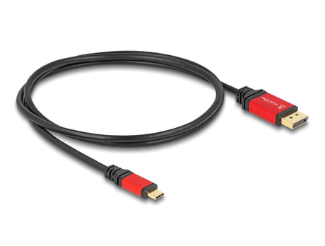 Delock 80092 Usb Type-C™ To Displayport Cable With Hdr Function 1 M Red