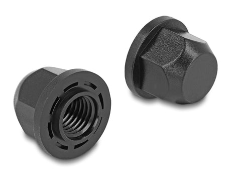 Delock 60284 M12 Thread Protection Cap Black 2 Pieces