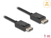 Delock 80491 Coaxial Displayport Cable 16K 60 Hz 80 Gbps 1 M